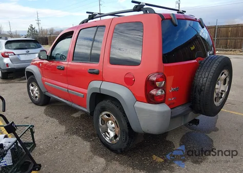 2005 Jeep Liberty Sport z USA, uszkodzony, nr VIN 1J4GL48K95W618564